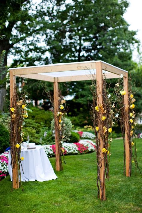 chupa outdoor|Chuppah ideas .